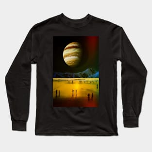 Yellow Beach Long Sleeve T-Shirt